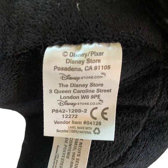 Disney Store Black Plush Horse With White Mane & Tail 20" Stuffed Animal Toy For - Picture 6 of 8